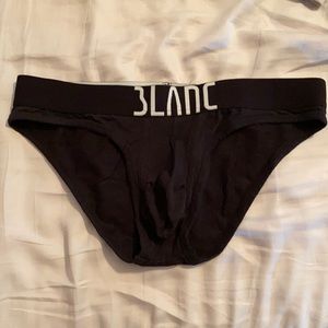 Blanc Menswear Black Enhancing Brief